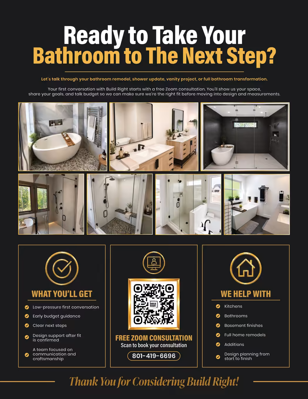 Bathroom remodel guide — Next step